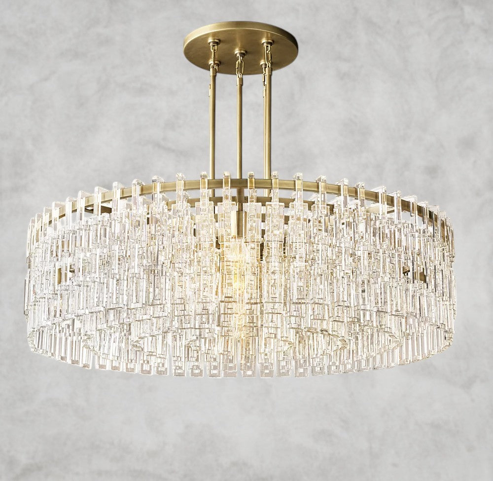 Marignan Round Chandelier 36", 48", 60"